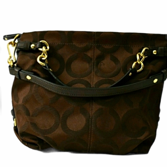 Coach Jacquard Purse, Great Condition! - Picture 5 of 6